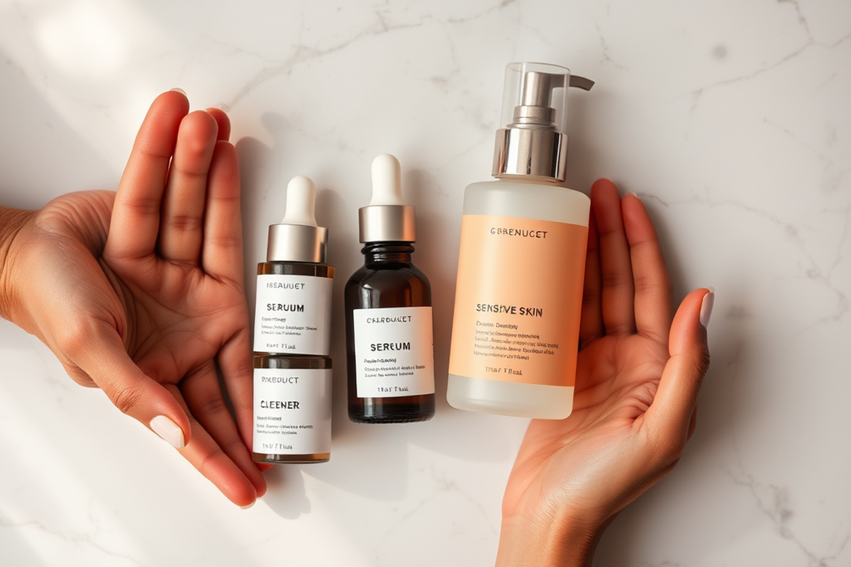 budget budget sensitive skin products — Budget Budget Sensitive Skin Products (the finished result)