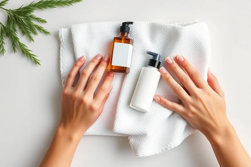 dry skin care routine products at home — Dry Skin Care Routine Products At Home (the finished result)
