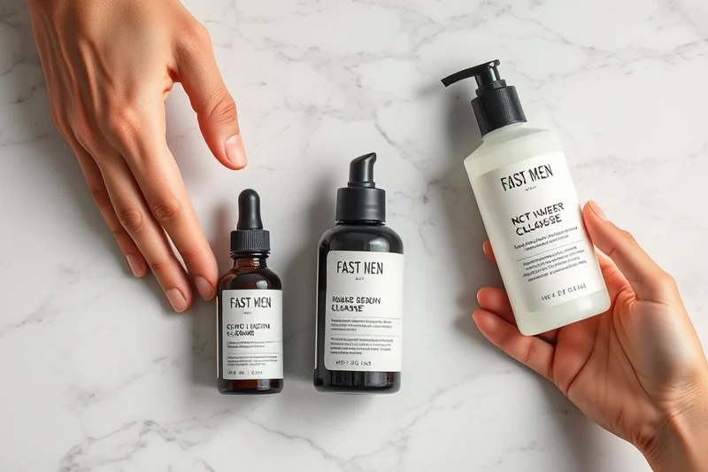 fast men skin products for sensitive skin — Fast Men Skin Products For Sensitive Skin (the finished result)