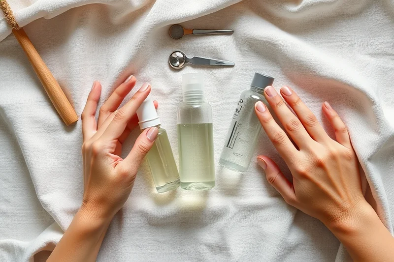 sensitive skin care routine without tools — Sensitive Skin Care Routine Without Tools (the finished result)