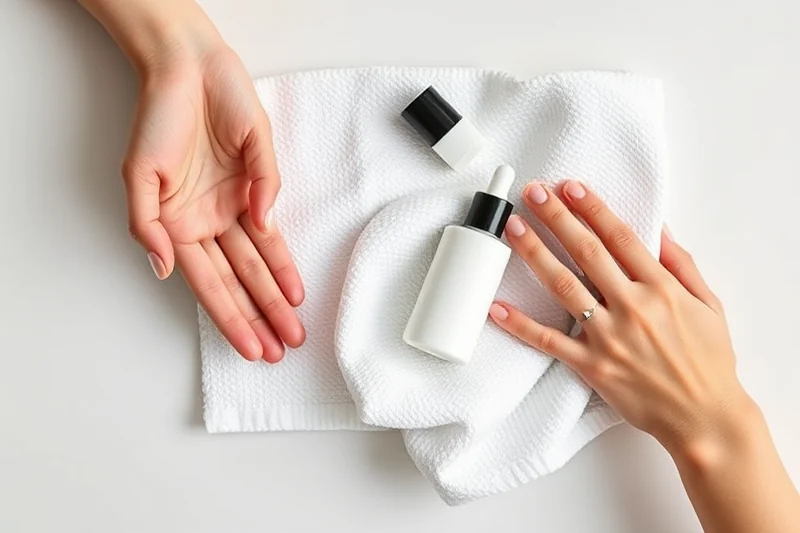 small dry skin care routine products — Small Dry Skin Care Routine Products (the finished result)