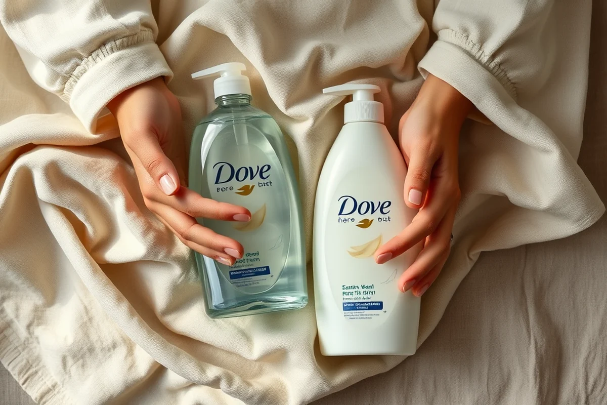 dove for sensitive skin body wash — Dove For Sensitive Skin Body Wash (the finished result)