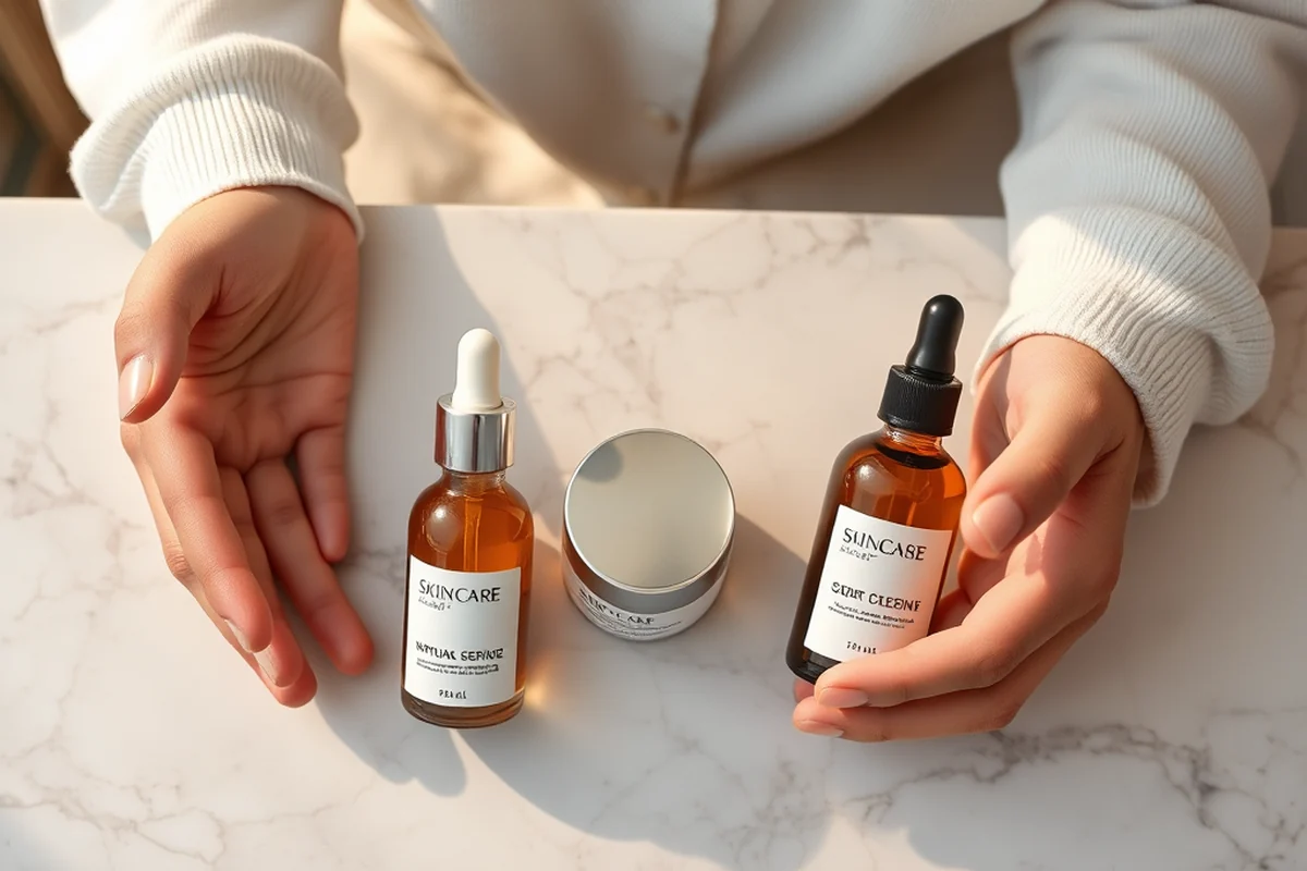 natural skin care products — Natural Skin Care Products (the finished result)