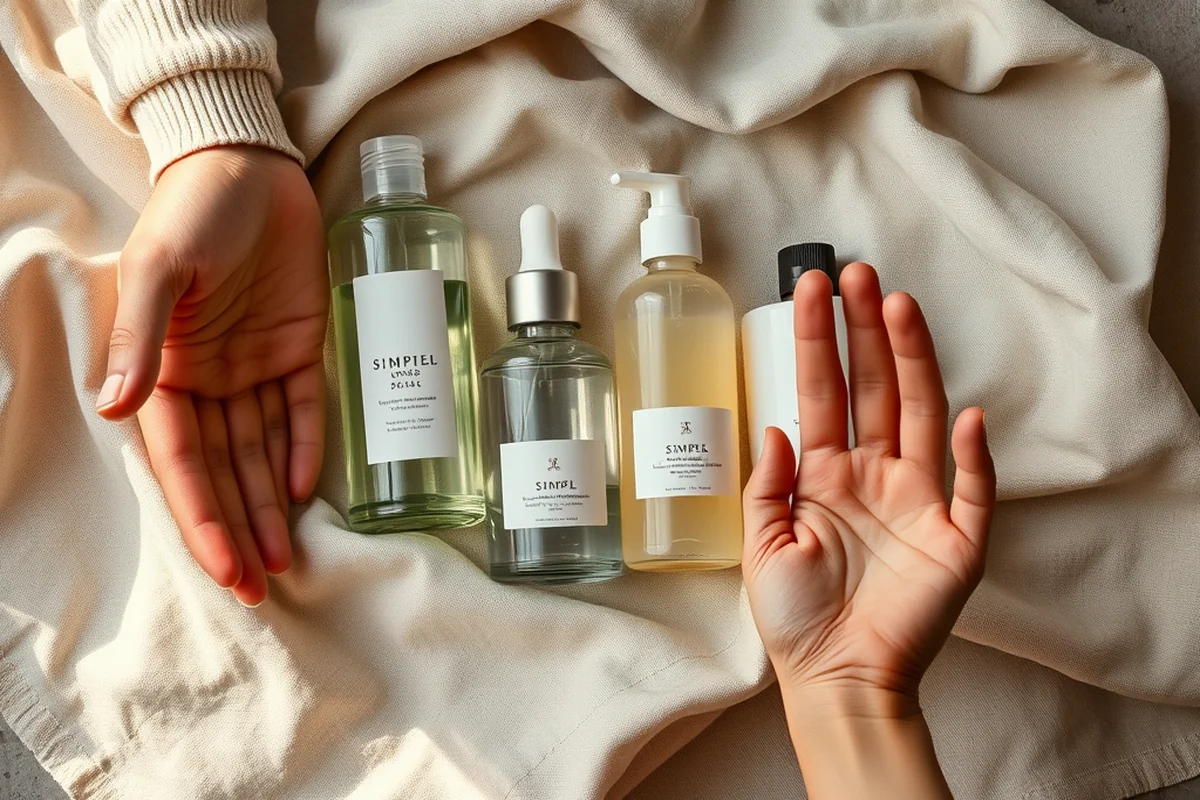 simple sensitive-skin products budget — Simple Sensitive-skin Products Budget (the finished result)