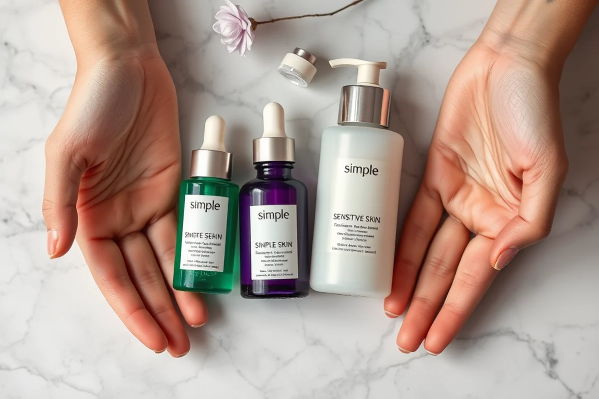 simple sensitive skin products by age skin type — Simple Sensitive Skin Products By Age Skin Type (the finished result)